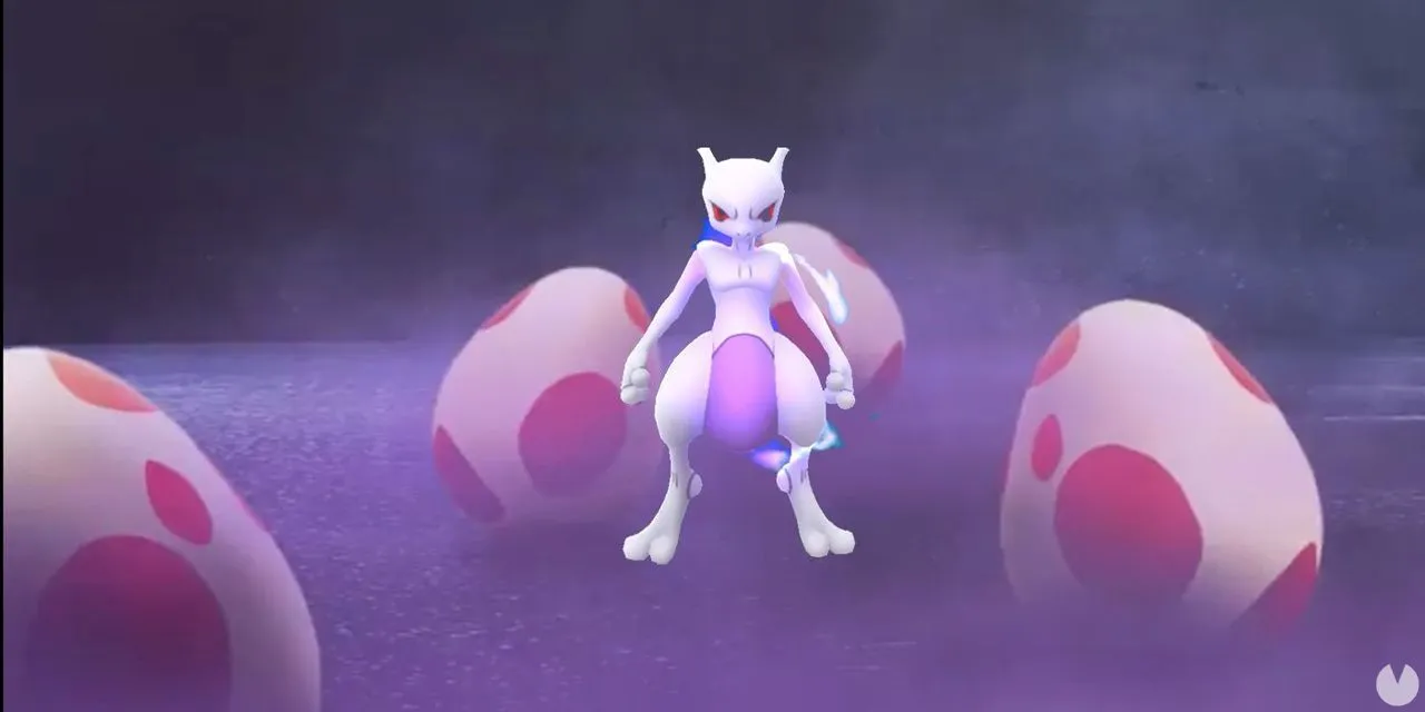 Mewtwo Oscuro regresa a Pokémon GO en el evento de Huevos Extraños