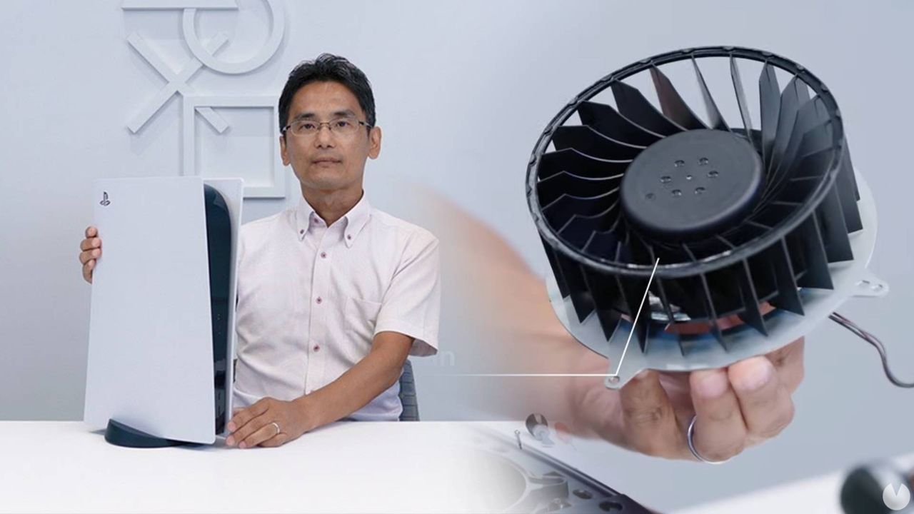 PS5 debe su tamaño a su gran ventilador, según uno de sus ingenieros