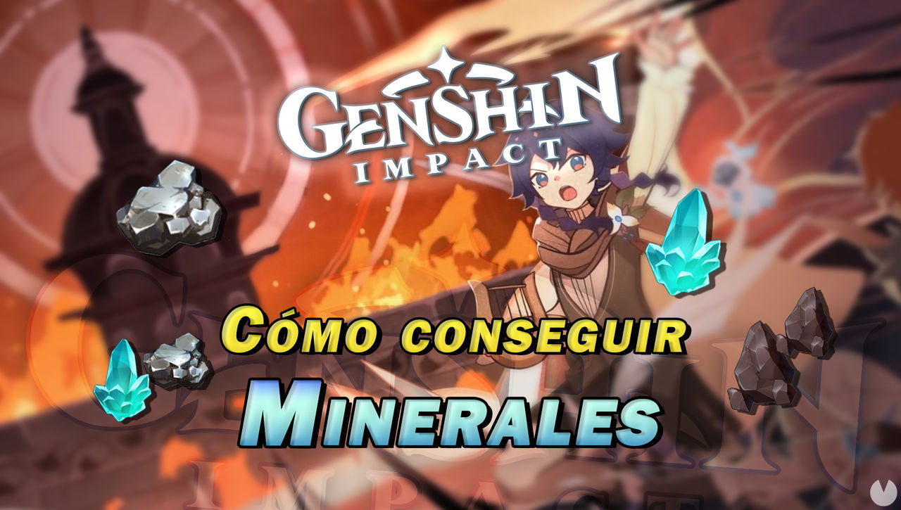 Genshin Impact: Cmo conseguir TODOS los minerales (hierro, cristal, Jade...) - Genshin Impact