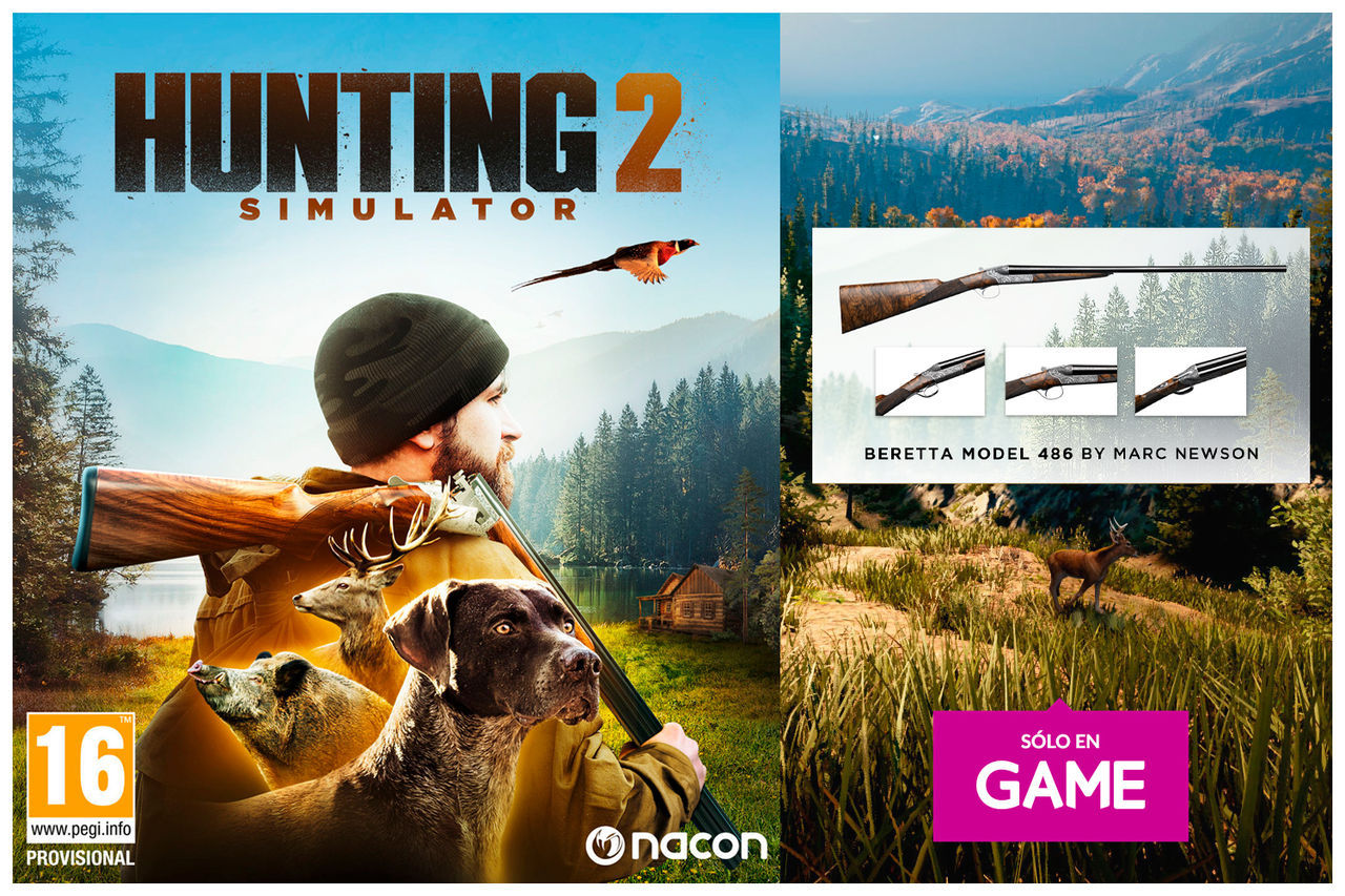 GAME detalla sus incentivos por la reserva de Hunting Simulator 2 para Switch