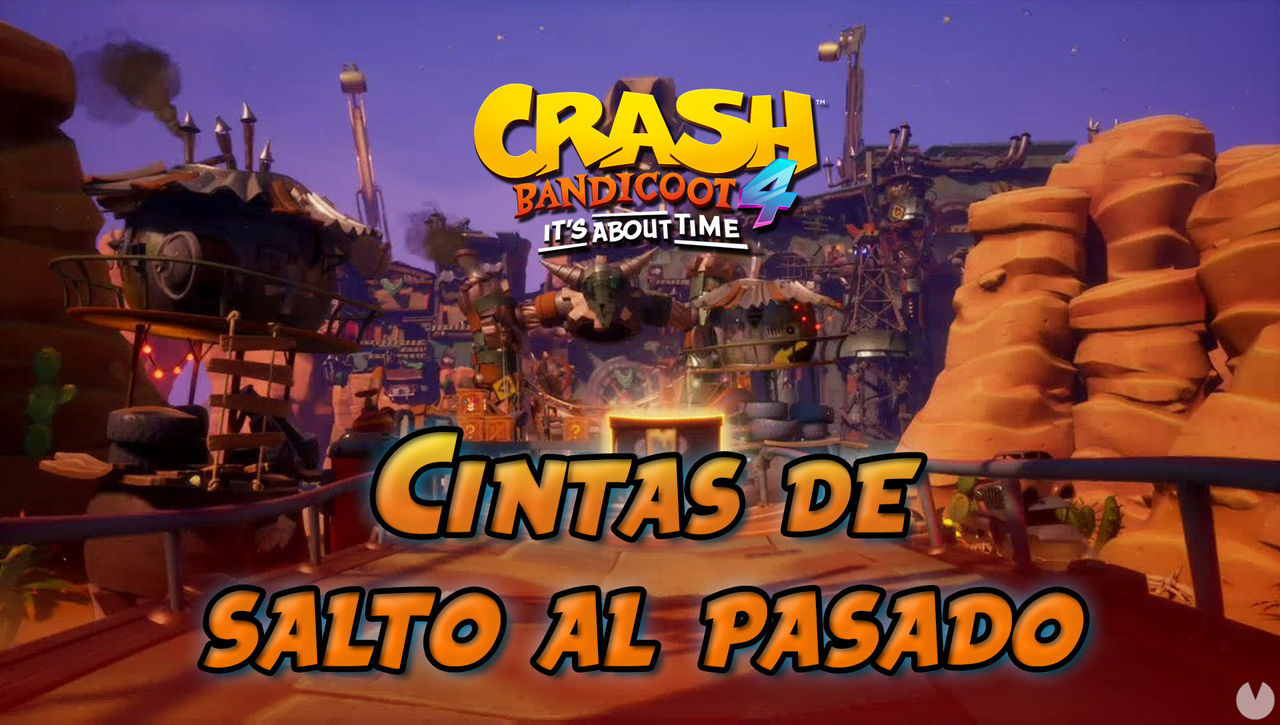 TODAS las cintas de salto al pasado en Crash Bandicoot 4: It's about time - Crash Bandicoot 4: It's About Time