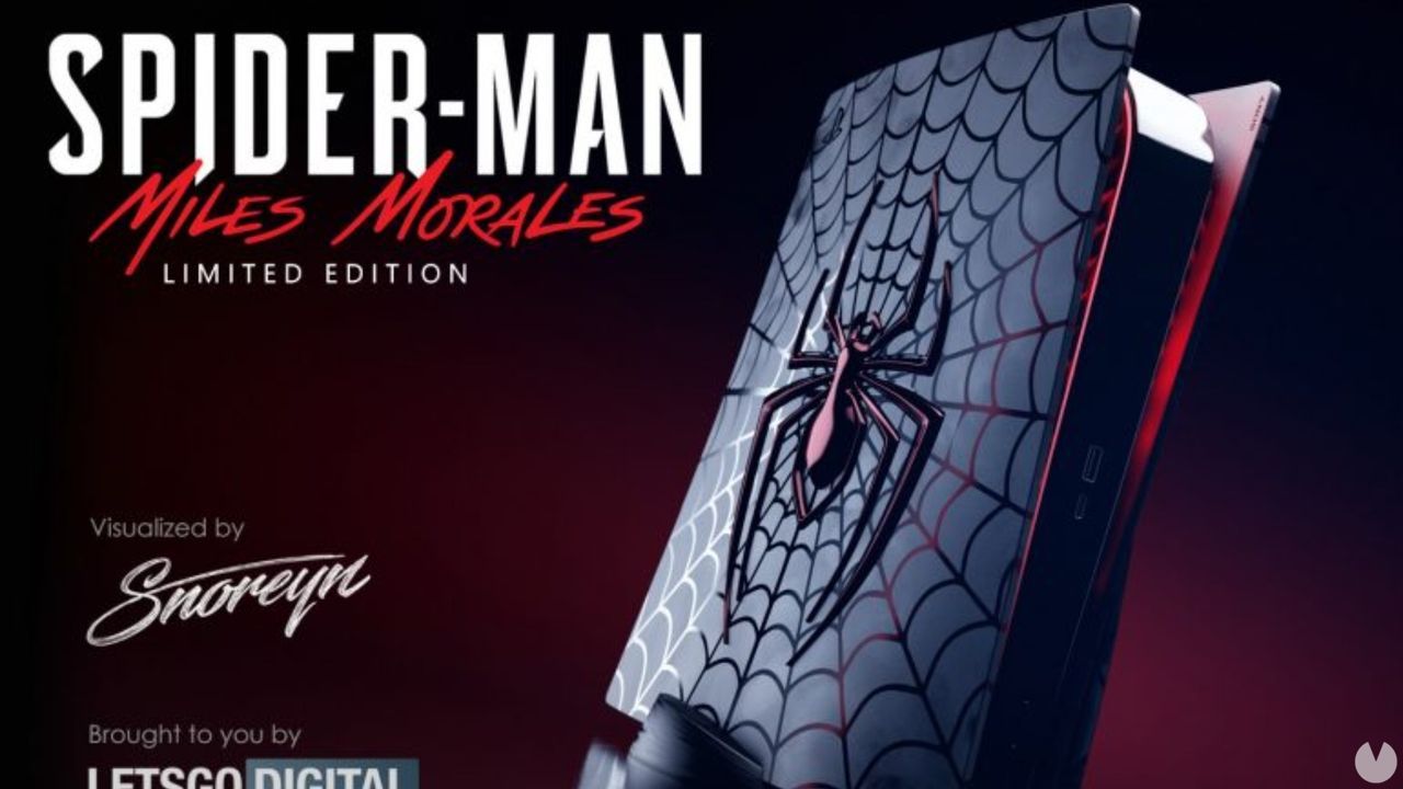 Alucinante! Así se vería una PS5 edición limitada de Marvel's Spider-Man