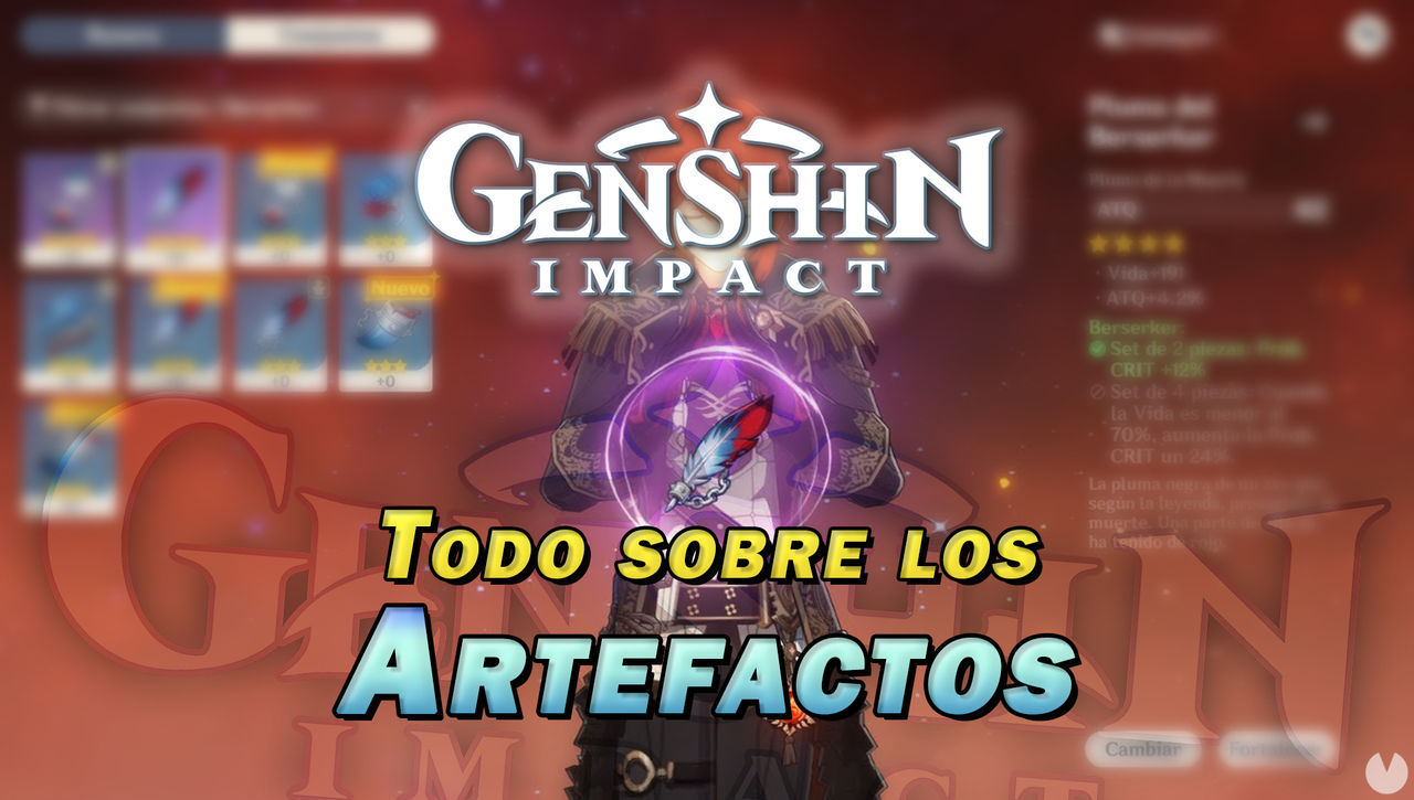 Todos los Artefactos en Genshin Impact: cmo conseguirlos y bonificaciones - Genshin Impact