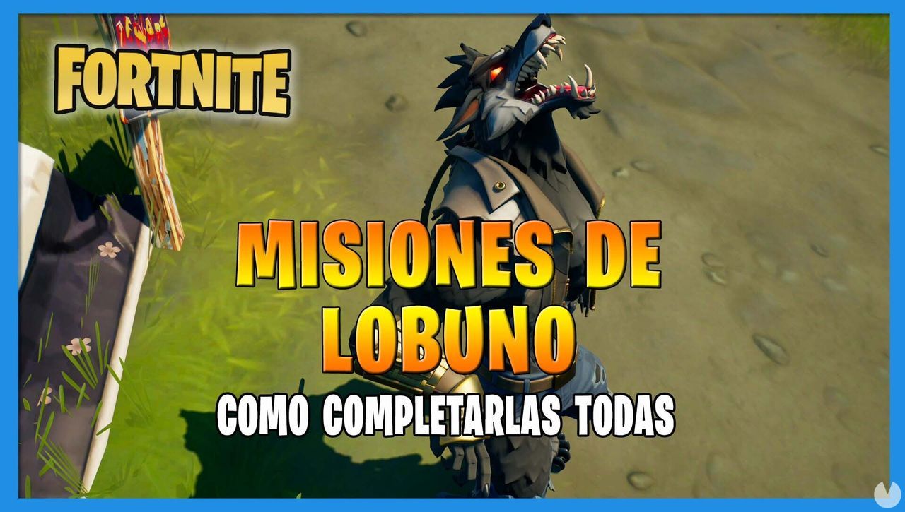 Fortnite T8: TODAS las misiones de Lobuno y cmo completarlas - Fortnite Battle Royale