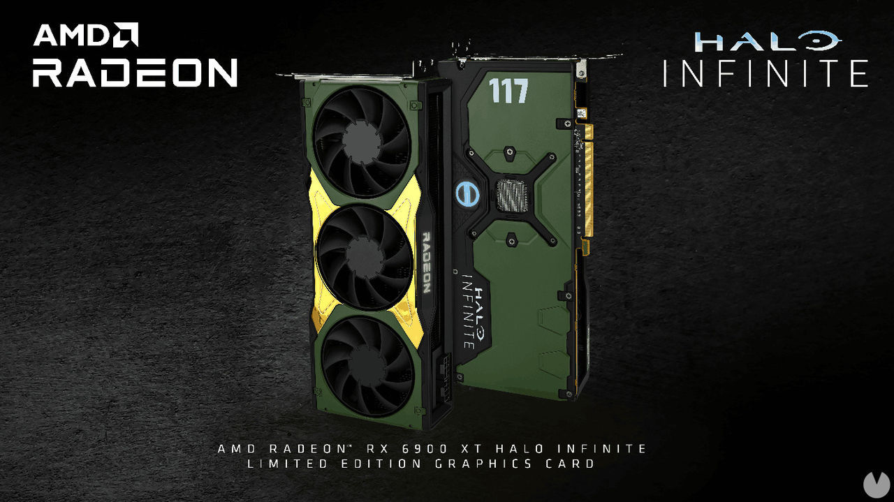 AMD Radeon RX 6900 XT Edición Limitada de Halo Infinite.