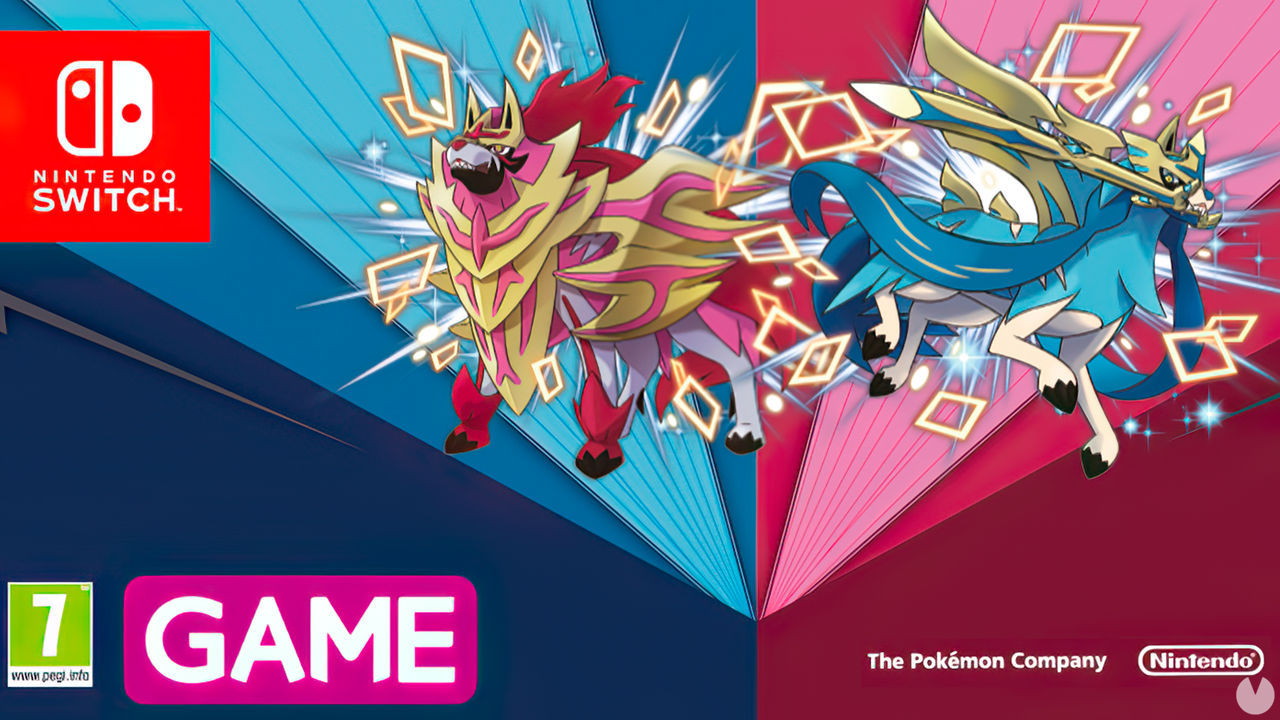 GAME te ofrece Zacian y Zamacenta Variocolor en Pokémon Espada y Escudo por tiempo limitado