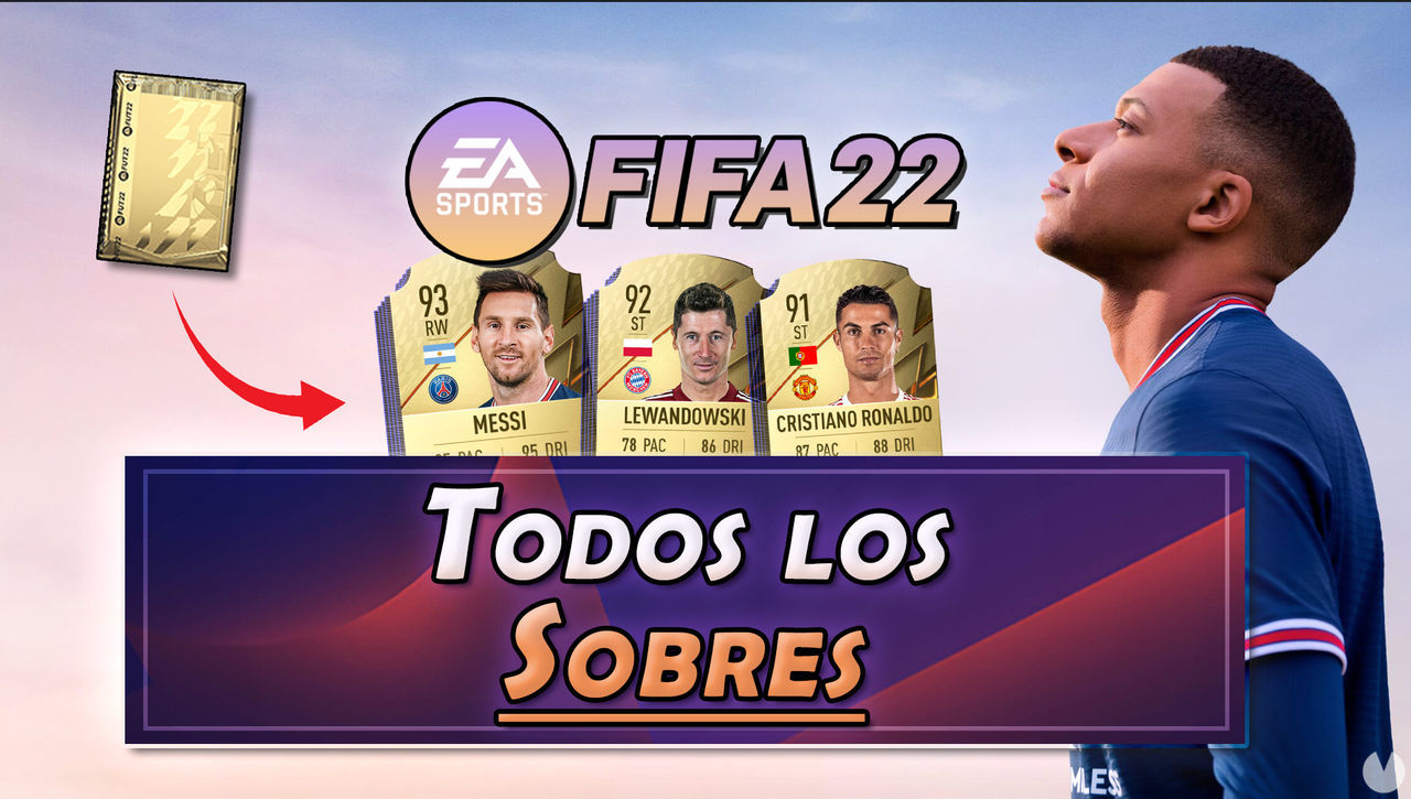 FIFA 22 | Recompensas de sobres, probabilidades y precios (FUT 22) - FIFA 22