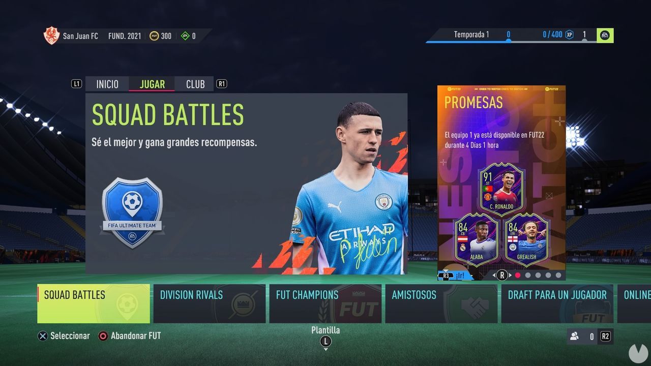 FIFA 22 Squad Battles, horarios y rangos (FUT 22)