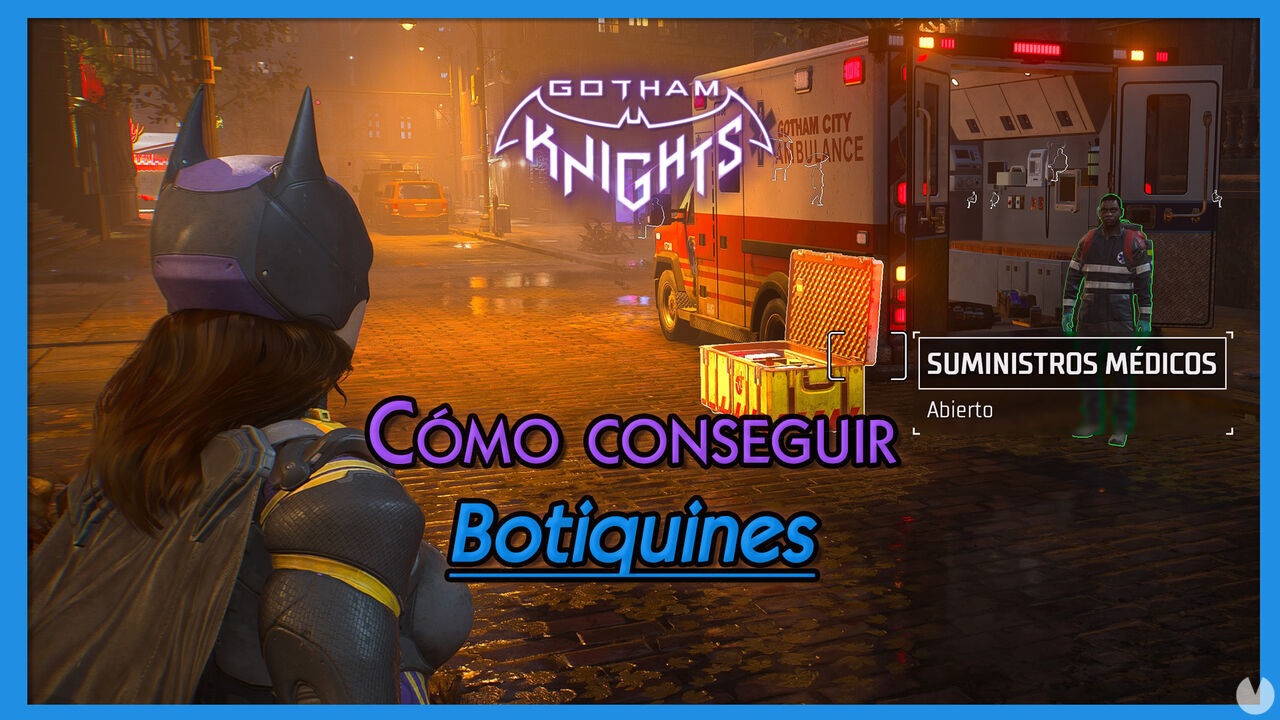Gotham Knights: Cmo conseguir ms botiquines para recuperar salud - Gotham Knights