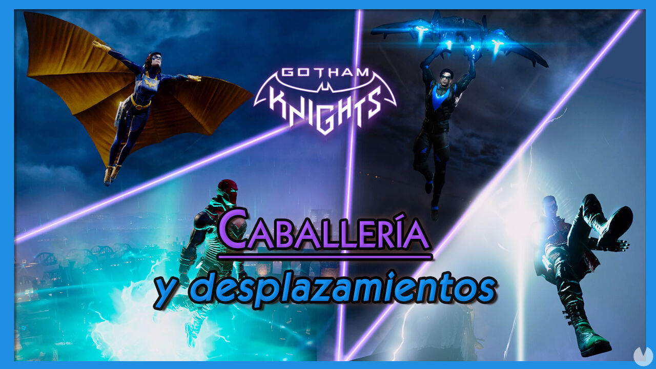 Gotham Knights: Cmo desbloquear Caballera y desplazamientos exclusivos - Gotham Knights