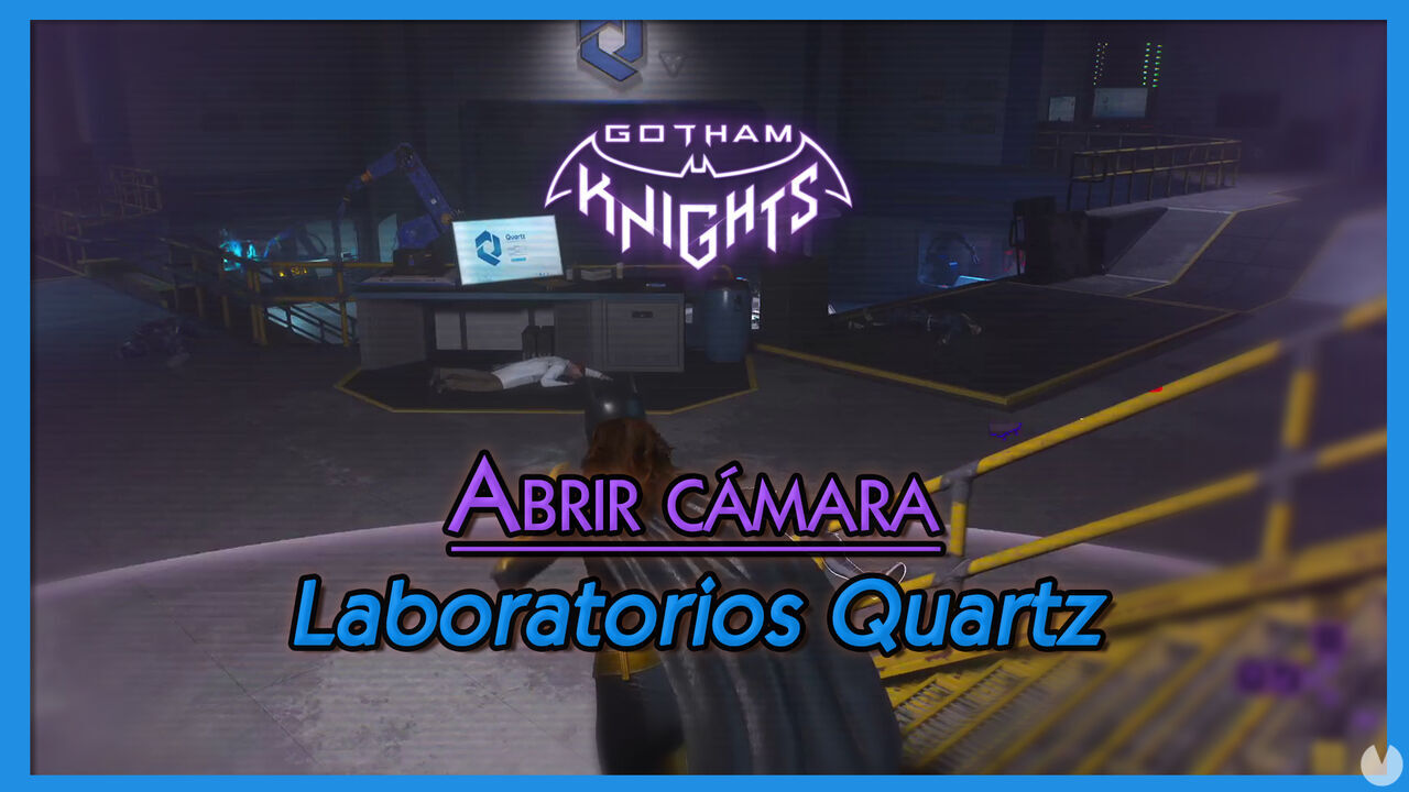 Gotham Knights: Cmo abrir la cmara de Laboratorios Quartz y hallar pistas - Gotham Knights