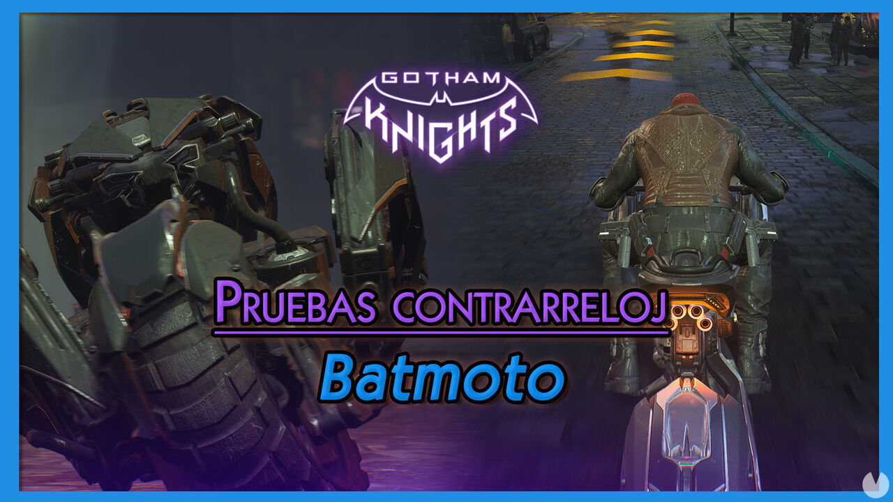 Gotham Knights: Todas las pruebas contrarreloj de Batmoto (Localizacin) - Gotham Knights