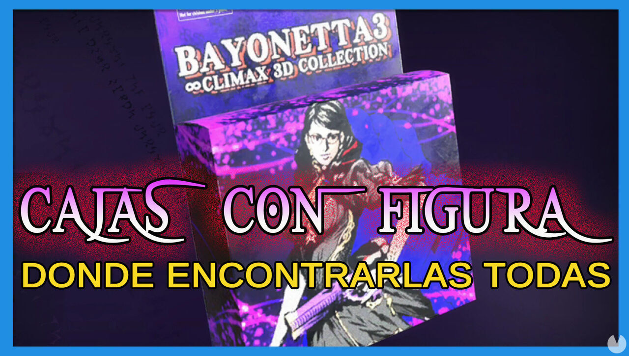Bayonetta 3: TODAS las Cajas con figura y localizacin - Bayonetta 3