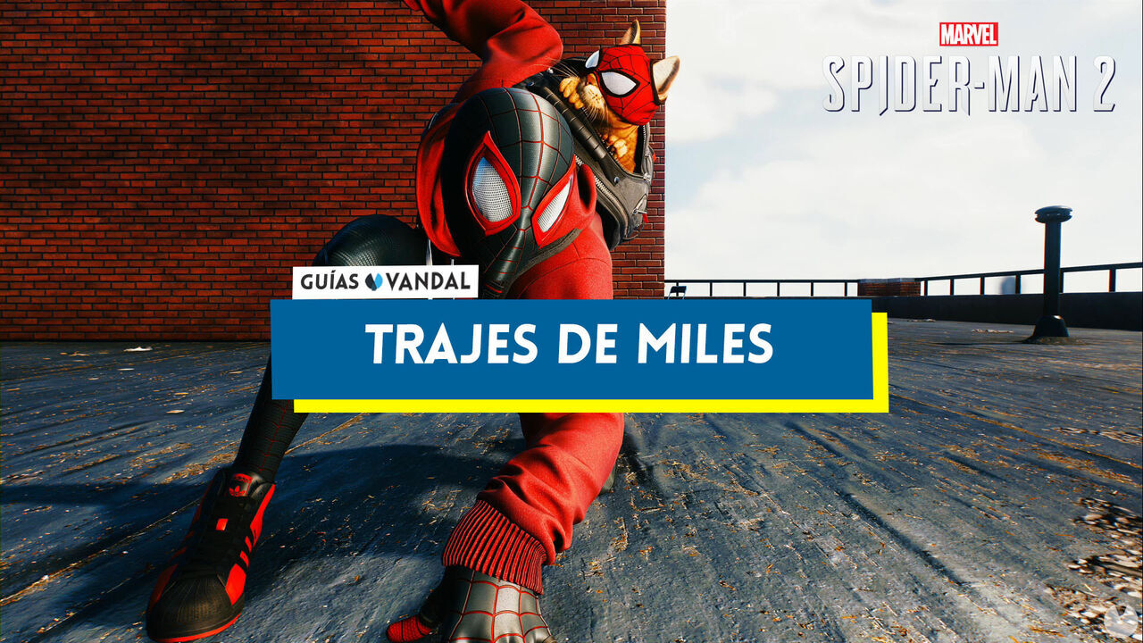 TODOS los trajes de Miles Morales en Spider-Man 2 y cmo conseguirlos - Marvel's Spider-Man 2
