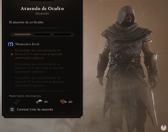 Traje Lendario Secreto em Assassin's Creed Mirage #assassinsceed #acmi