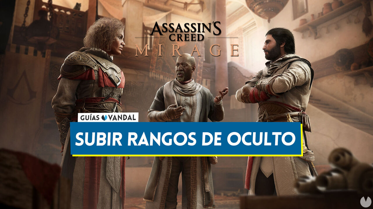 Rangos de los Ocultos en Assassin's Creed Mirage: Cmo aumentarlos y recompensas - Assassin's Creed Mirage