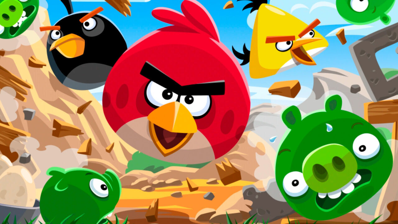 Saga de videojuegos Angry Birds