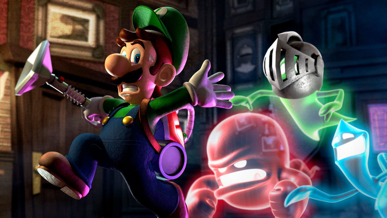 Saga de videojuegos Luigi's Mansion