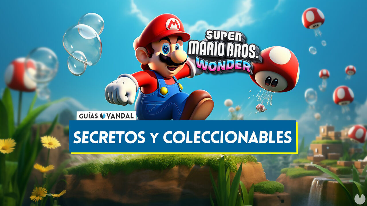 TODOS los secretos y coleccionables en Super Mario Bros. Wonder y cmo conseguirlos - Super Mario Bros. Wonder
