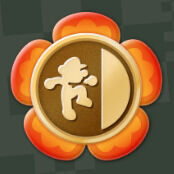 Super Mario Bros. Wonder - Insignia Salto trepador