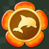 Super Mario Bros. Wonder - Insignia Impulso delfín