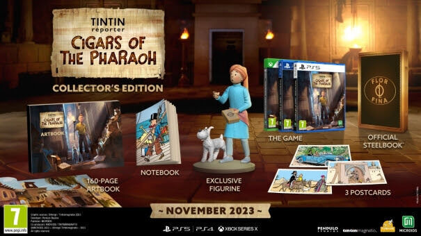 Edicin coleccionista de Tintin Reporter: Cigars of the Pharaoh