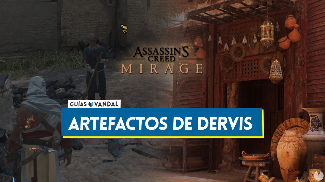 TODOS los artefactos de Dervis en Assassin's Creed Mirage y dnde conseguirlos - Assassin's Creed Mirage