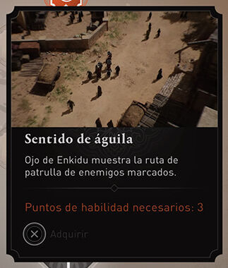 Assassin's Creed Mirage - Mejores habilidades para comprar primero: Sentido de águila