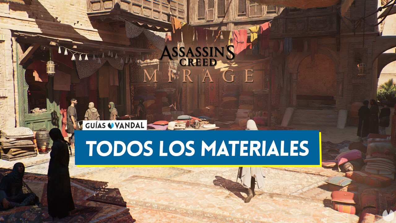 Materiales y recursos en Assassin's Creed Mirage y cmo conseguirlos - Assassin's Creed Mirage
