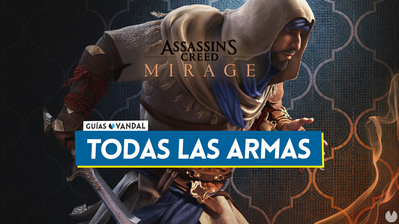 TODAS las armas de Assassin's Creed Mirage y cmo conseguirlas - Assassin's Creed Mirage