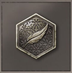 Assassin's Creed Mirage: Recurso Emblema de favor de erudito