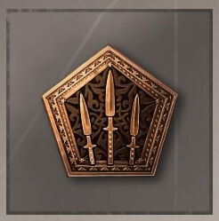 Assassin's Creed Mirage: Recurso Emblema de favor de poder