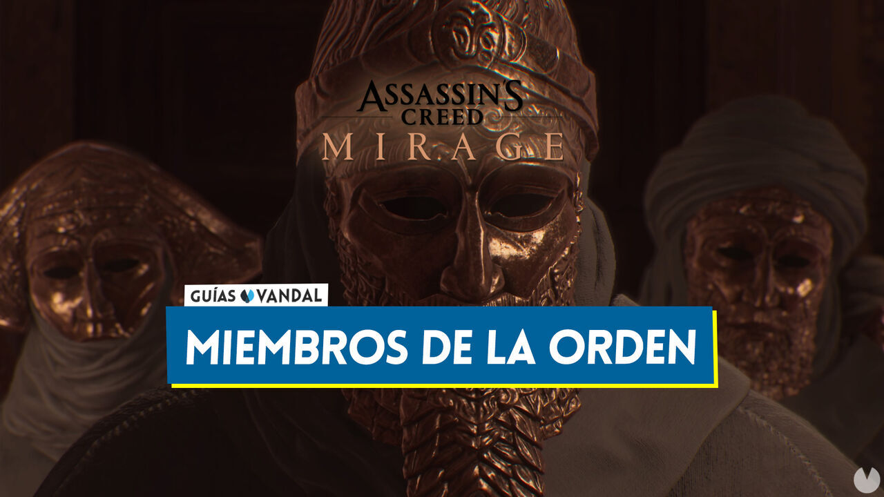 Miembros de la Orden en Assassin's Creed Mirage y cmo matarlos - Assassin's Creed Mirage