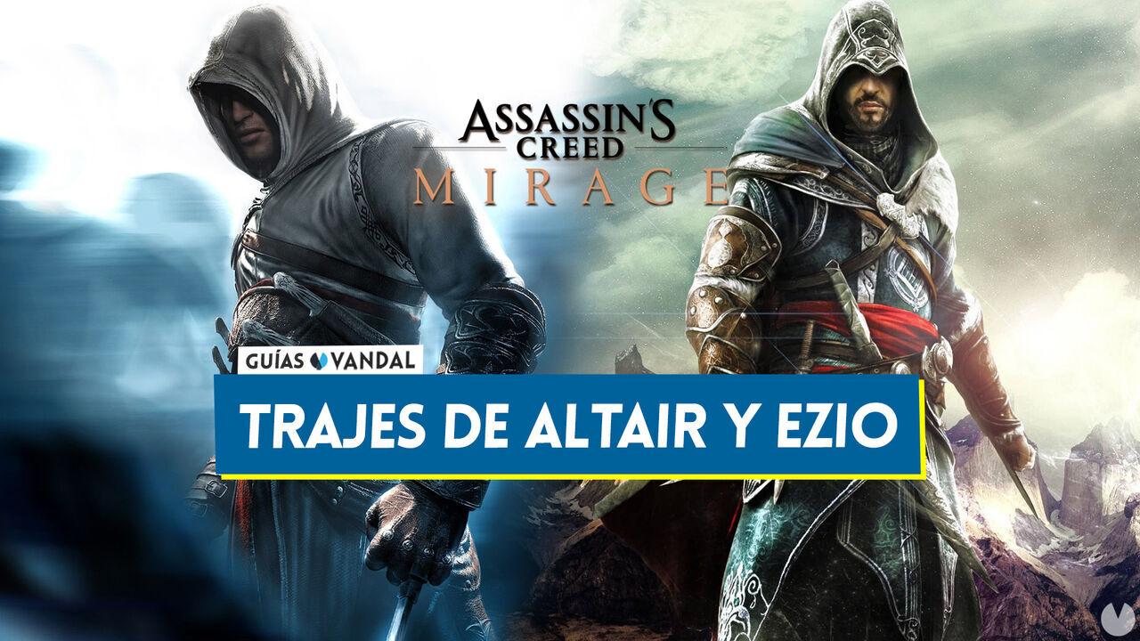 Assassin's Creed Mirage: Cmo desbloquear los trajes de Altair y Ezio fcilmente - Assassin's Creed Mirage