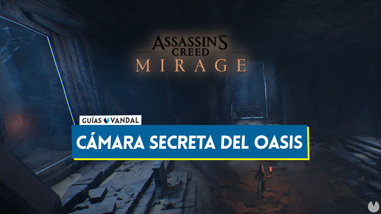 Assassin's Creed Mirage: Cmo encontrar la cmara secreta del oasis y recompensas - Assassin's Creed Mirage