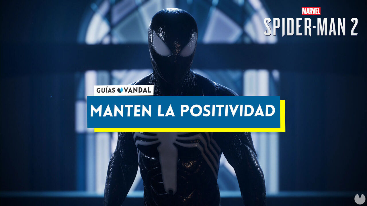 Mantn la positividad en Spider-Man 2 al 100% - Marvel's Spider-Man 2