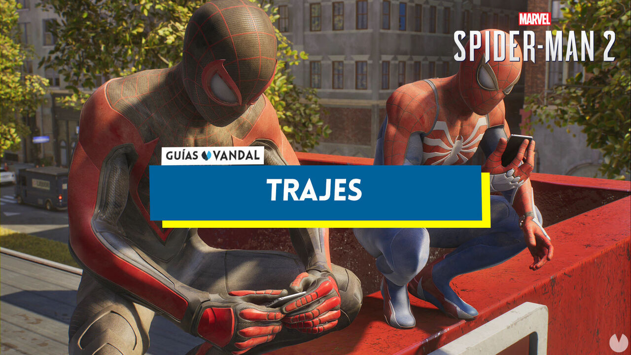 TODOS los trajes en Spider-Man 2 y cmo desbloquearlos - Marvel's Spider-Man 2