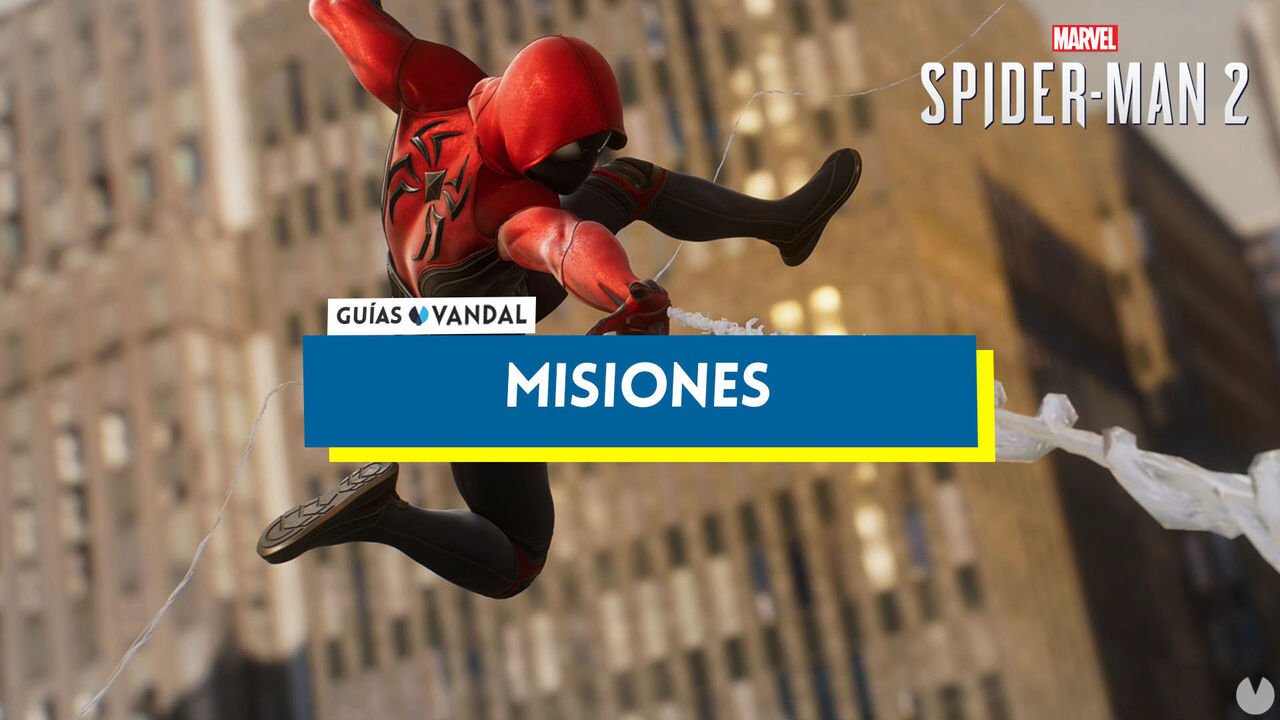 TODAS las misiones secundarias de Spider-Man 2, cmo completarlas y recompensas - Marvel's Spider-Man 2