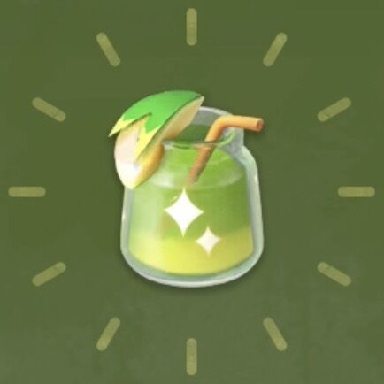 The Legend of Zelda: Echoes of Wisdom - Receta Zumo radiante de manzana