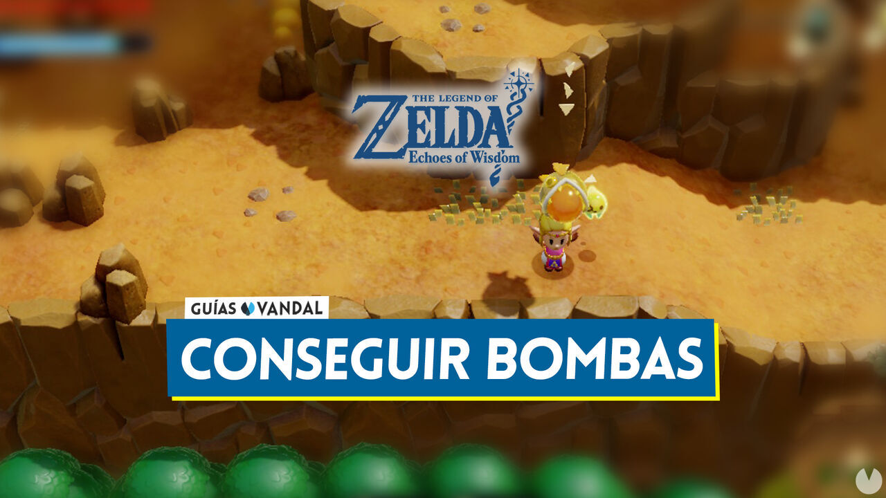 Cmo conseguir bombas en Zelda: Echoes of Wisdom rpidamente? - The Legend of Zelda: Echoes of Wisdom