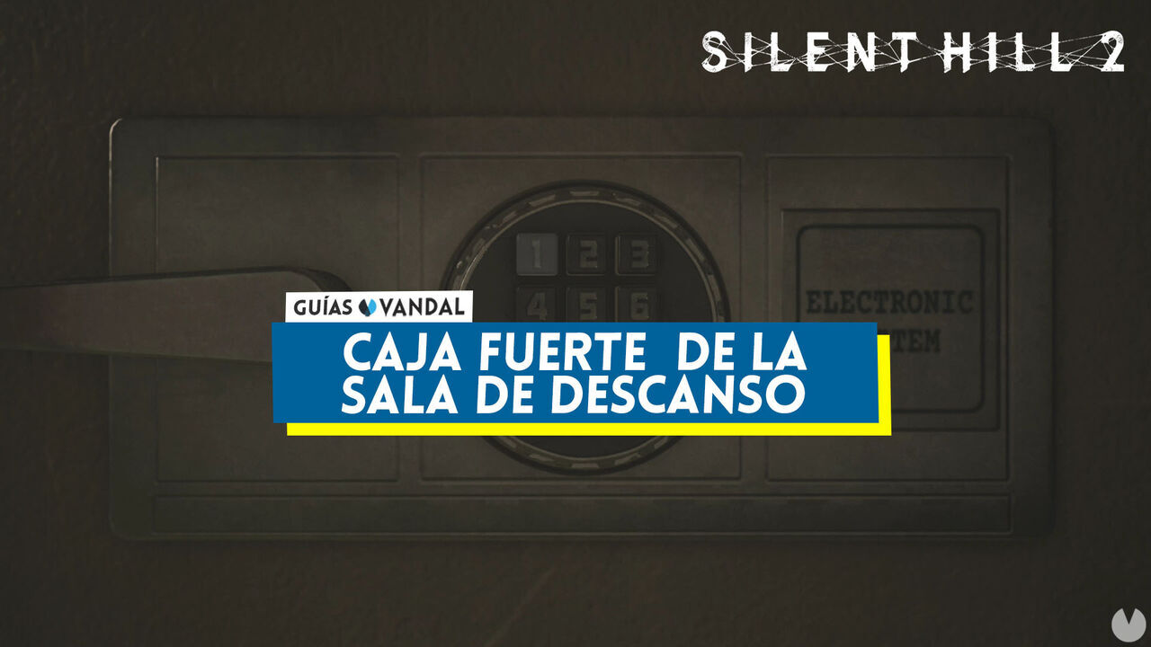 Caja fuerte de la sala de descanso y solucin en Silent Hill 2 Remake - Silent Hill 2 Remake