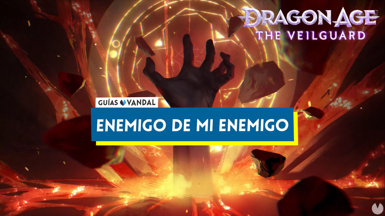 Enemigo de mi enemigo al 100% en Dragon Age:  The Veilguard - Dragon Age: The Veilguard