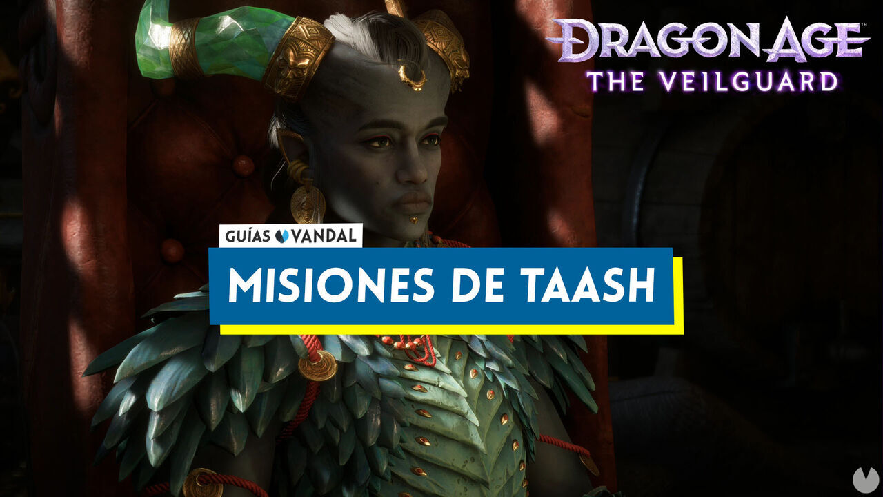 Misiones de Taash y recompensas en Dragon Age: The Veilguard - Dragon Age: The Veilguard