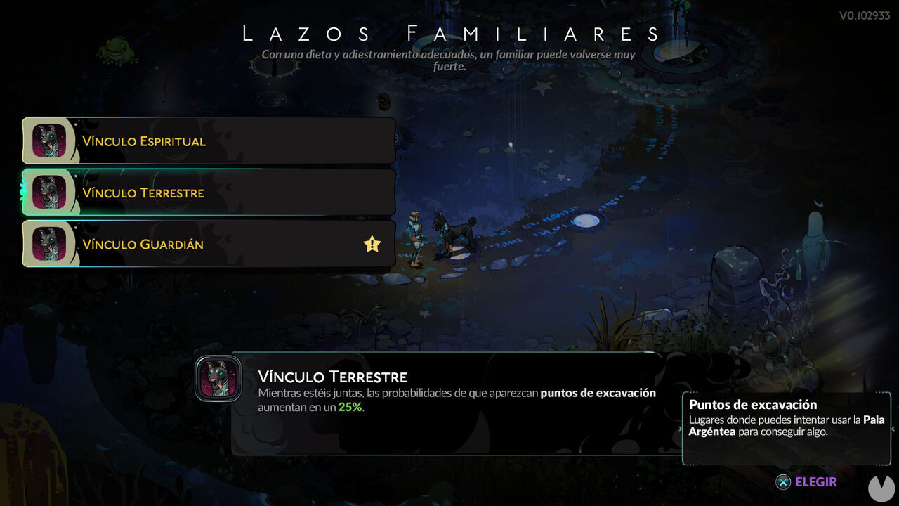 Hades 2 - How to upgrade Animal Familiar perks