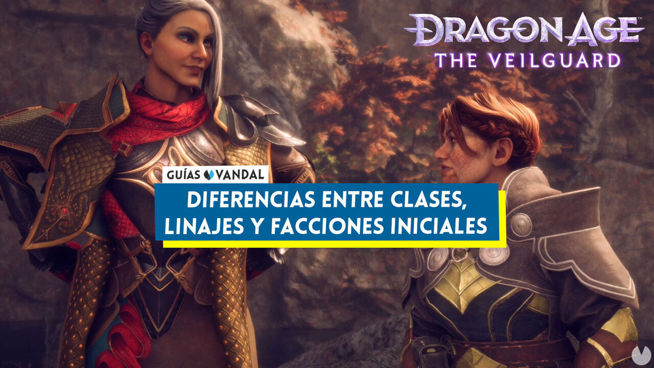 Dragon Age: The Veilguard, diferencias entre linajes, clases y facciones iniciales - Dragon Age: The Veilguard