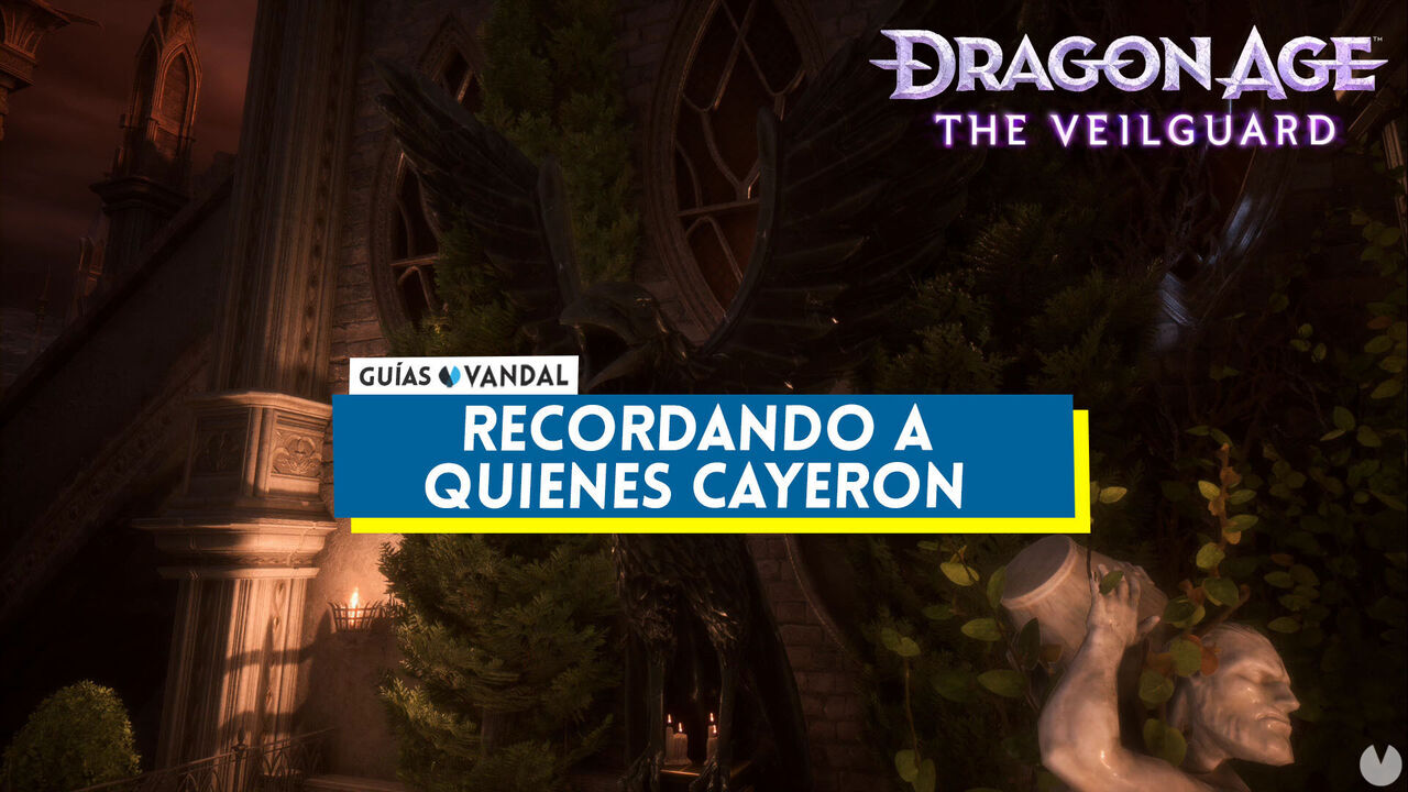 Recordando a quienes cayeron al 100% en Dragon Age: The Veilguard - Dragon Age: The Veilguard