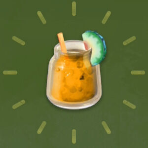 The Legend of Zelda: Echoes of Wisdom - Receta Zumo gélido dorado