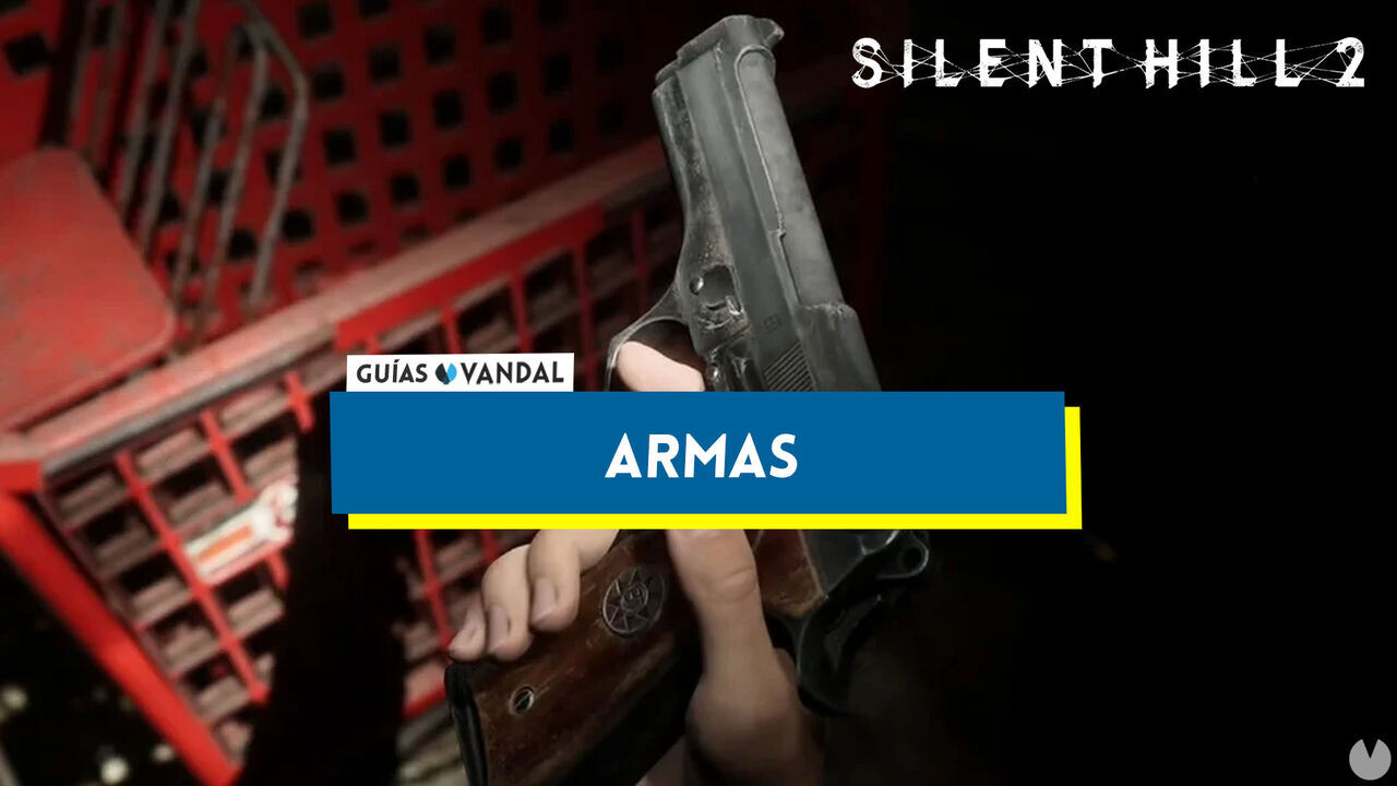 TODAS las armas en Silent Hill 2 remake y cmo conseguirlas - Silent Hill 2 Remake