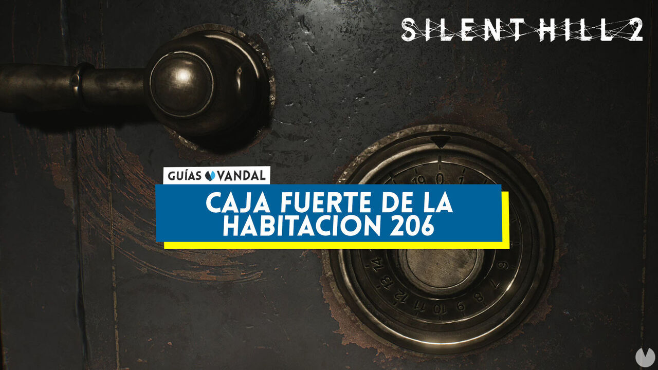 Caja fuerte de la habitacin 206 y solucin en Silent Hill 2 Remake - Silent Hill 2 Remake