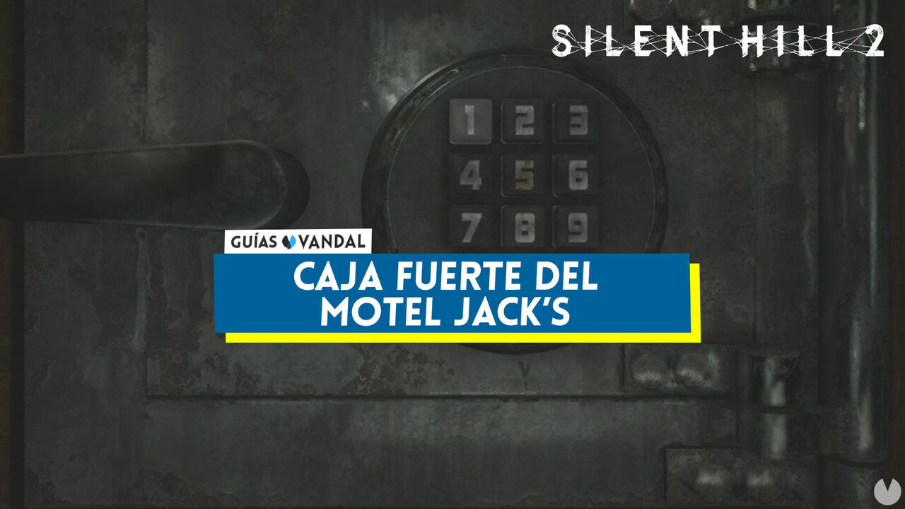 Caja fuerte del Motel Jack's y solucin en Silent Hill 2 Remake - Silent Hill 2 Remake